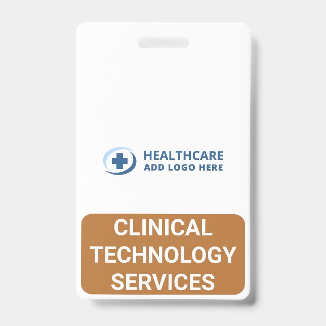 Crachá Custom CTS Clinical Technology Services Companion (Frente)