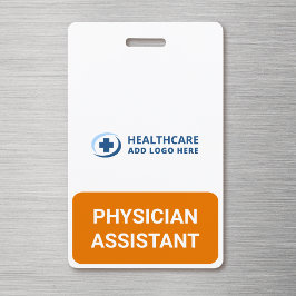 Crachá Custom Physician Assistant Recognition Companion