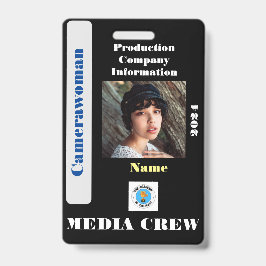 Crachá da Equipe de Mídia