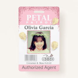 crachá da Patrulha Petal