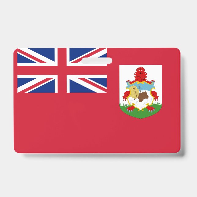 Crachá de bandeira das Bermudas (Frente)