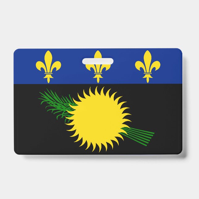 Crachá de bandeira Guadalupe (Frente)