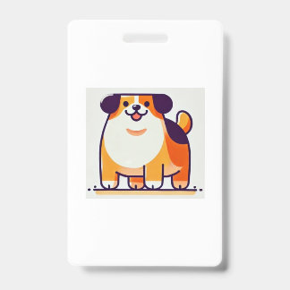 Crachá de Cachorrinho Fofo 