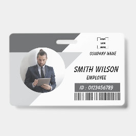 Crachá de Empresa com Foto Personalizada
