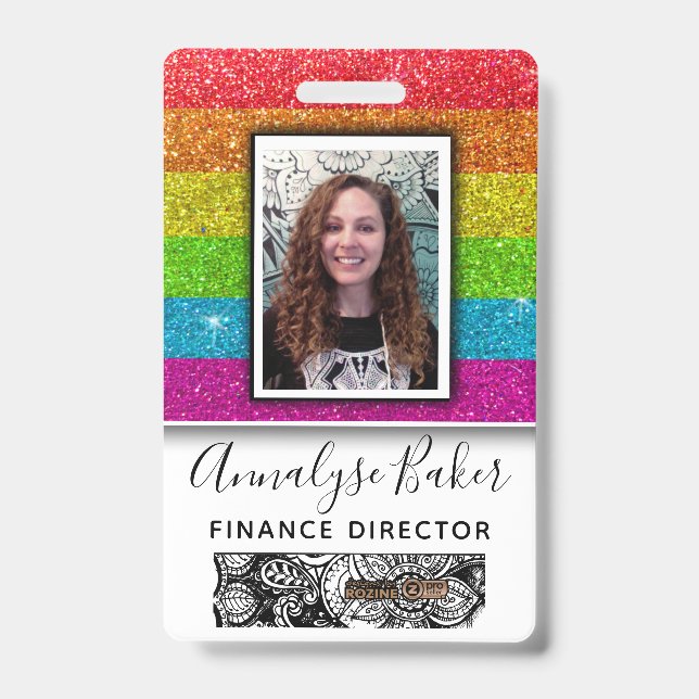 Crachá de Enfermeiro Profissional CNA com Nome e F (Frente)