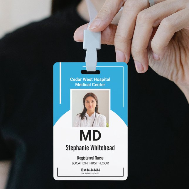Crachá de Foto ID Personalizado para Funcionário M (Your photo ID employee badge is not just an identification tool, but a powerful communication medium)