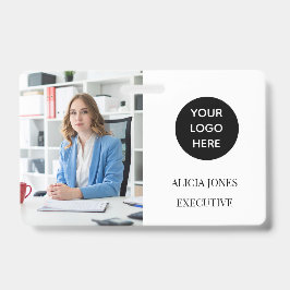 Crachá de Funcionário da Empresa de Cartão de Iden