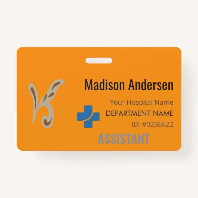 Crachá de Funcionarios plástico - Trade.Show.Secur (Frente)