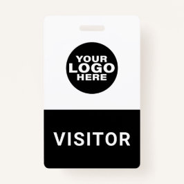 Crachá de ID de aprovação do logotipo de empresa p