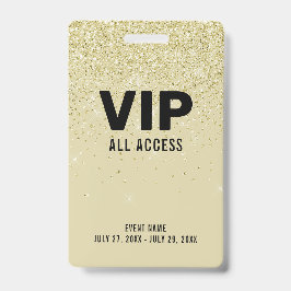 Crachá de ID de Evento de Passagem de Acesso com V
