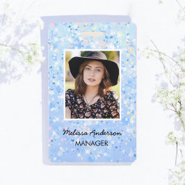 Crachá de ID de Foto do Funcionário do Funcionario