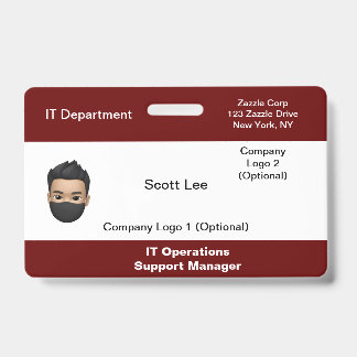 Crachá de ID Médico