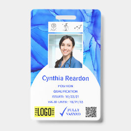 Crachá de Identificação Clínica Médica Código de B