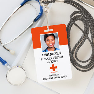 Crachá de Identificação com Foto Personalizado par