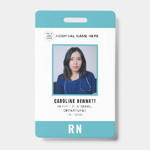 Crachá de Identificação de Enfermeiro(a) do Pessoa