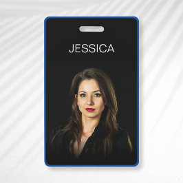 Crachá de Identificação de Funcionário Corporativo