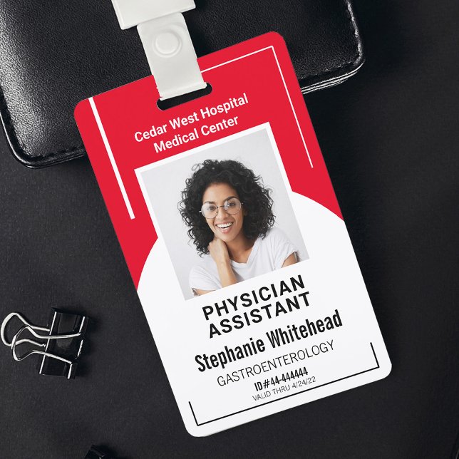 Crachá de Identificação de Funcionário Médico do H (Your photo ID employee badge is not just an identification tool, but a powerful communication medium)