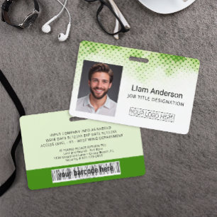 Crachá de Identificação de Funcionário Personaliza