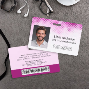 Crachá de Identificação de Funcionário Personaliza