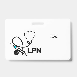 Crachá de Identificação de LPN