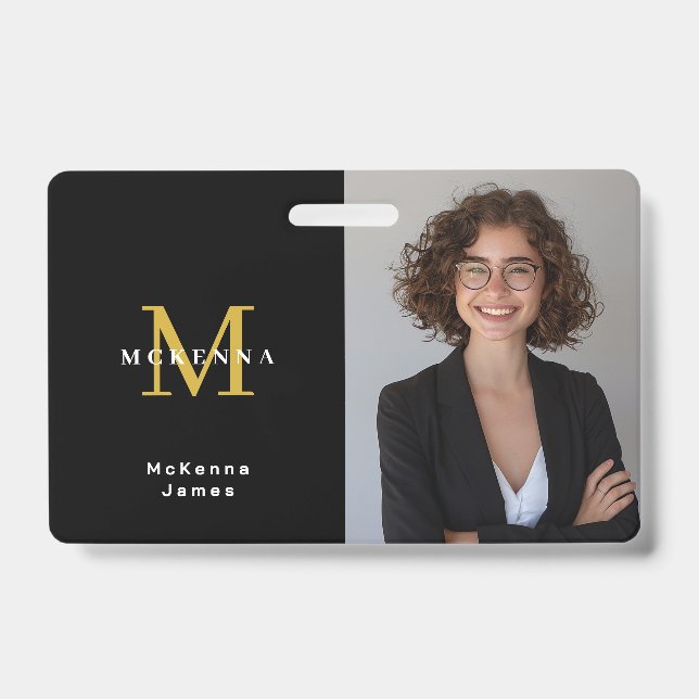 Crachá de Identificação de Segurança com Código QR (Frente)