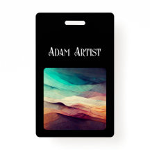 CRACHÁ DE IDENTIFICAÇÃO DO ARTISTA