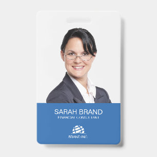Crachá de Identificação Empresarial com Foto Compl