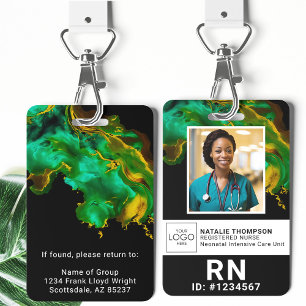 Crachá de Identificação Fotográfica Personalizado 