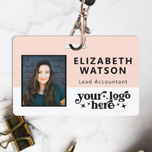 Crachá de Identificação Personalizado com Foto e I