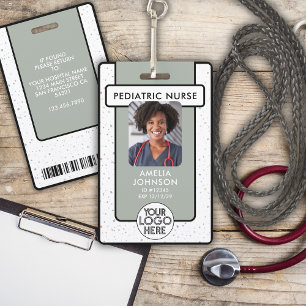 Crachá de Identificação Personalizado com Foto e L