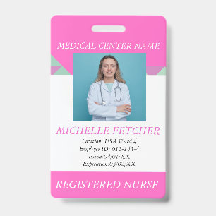 Crachá de Identificação Personalizado com Foto par