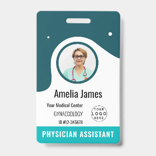 Crachá de Identificação Personalizado com Logotipo