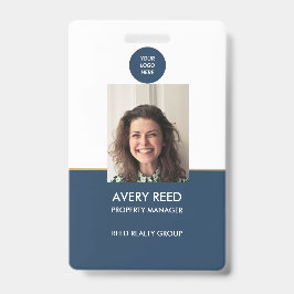 Crachá de Identificação Personalizado com Logotipo