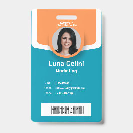 Crachá de Identificação Personalizado com Logotipo