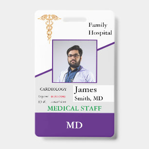 Crachá de Identificação Personalizado para Funcion