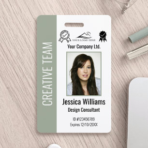 Crachá de Identificação Personalizado para Funcion