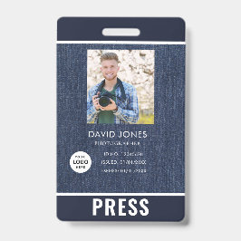 Crachá de Imprensa Fotografador