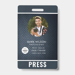 Crachá de Imprensa Fotografador