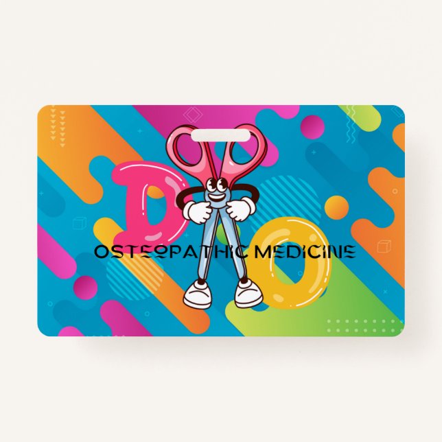Crachá de Medicina Osteopática (Frente)