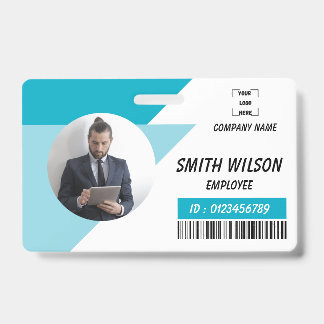 Crachá de Negócios com Foto Personalizada