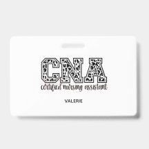 Crachá de Nome CNA