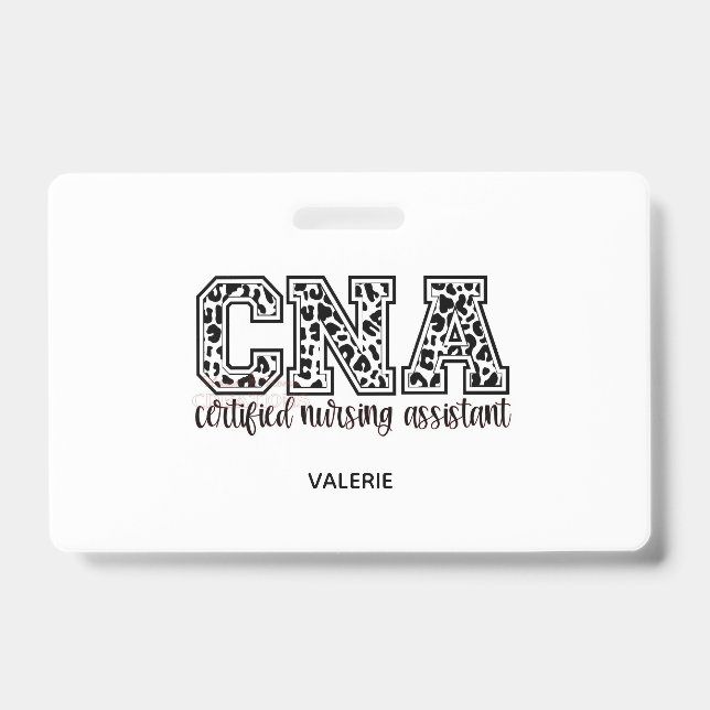 Crachá de Nome CNA (Frente)