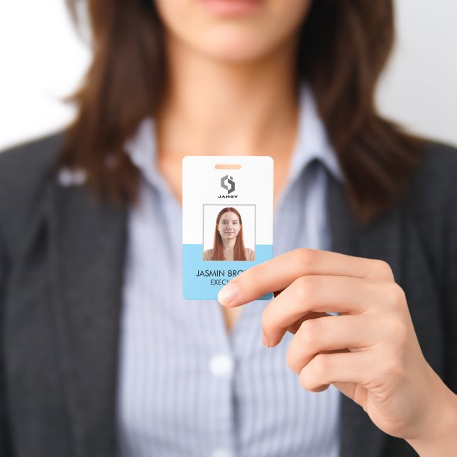 Crachá de Nome & Código QR Personalizado para Func (Apresentado)
