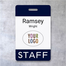 Crachá de nome do Funcionarios profissional com Ma