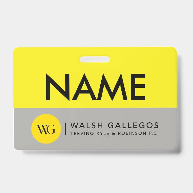 Crachá de Nome Personalizado (Frente)