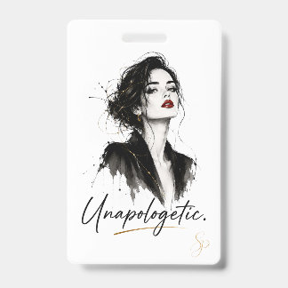 Crachá de Nome Personalizado | Sem Desculpas.  