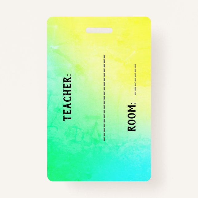 Crachá de Passagem do Banheiro (Verso)