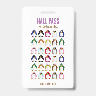 Crachá de Passagem do Pinguim Variety Hall