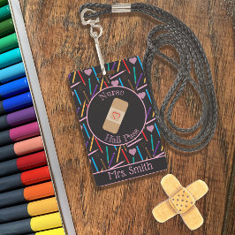 Crachá de Passagem Hall da Enfermeira de Enfermeir