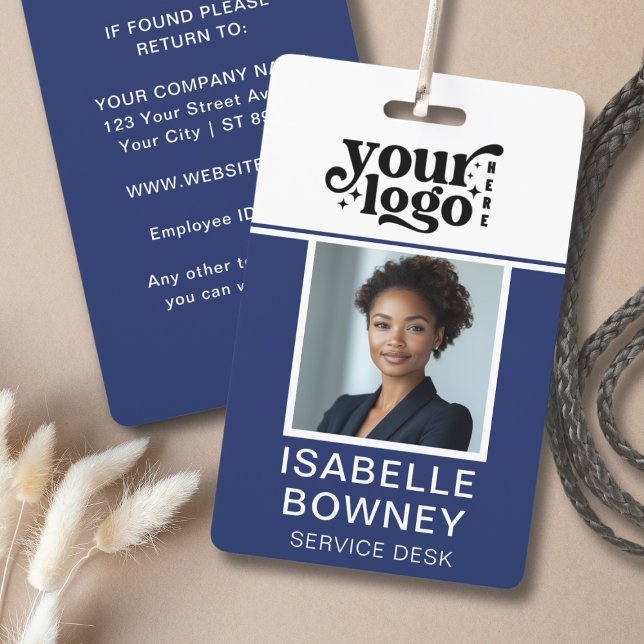 Crachá de Segurança da Empresa de Identificação de (Criador carregado)